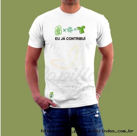 Camisa Malha PET Sustentvel